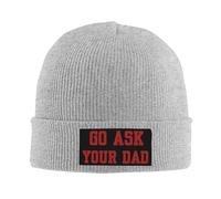 Melbrakin Pregúntale a tu papá Gorro Tejido para papá Gorro de Abuelo