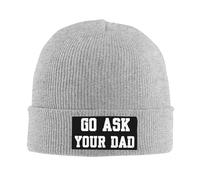 Melbrakin Pregúntale a tu papá Gorro Tejido para papá Gorro de Abuelo