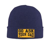 Melbrakin Pregúntale a tu papá Gorro Tejido para papá Gorro de Abuelo