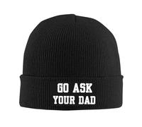 Melbrakin Pregúntale a tu papá Gorro Tejido para papá Gorro de Abuelo