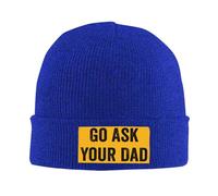 Melbrakin Pregúntale a tu papá Gorro Tejido para papá Gorro de Abuelo