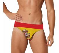 Melbrakin Traje de baño para Hombre con Bandera española