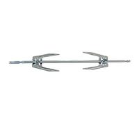 Melchioni Family 118340028 Varilla para Asador, Acero