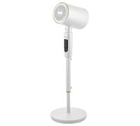 Melchioni Family | Calefactor de pie con mando a distancia, función de oscilación y arriba/abajo, regulable, ventilación y calefacción, color blanco.