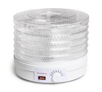 Melchioni Family | Deshidratador BABELE - Deshidratador de Alimentos Multiuso con 5 Bandejas Apilables y Extraíbles, 250W, Temperatura Regulable 40-70°C