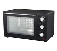Melchioni Family Enjoy 47 Horno eléctrico ventilado, 47 litros, Acero, Negro