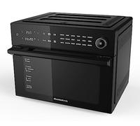 Melchioni Family | Freidora de Aire de 30 litros de Capacidad BENEDETTA, Pantalla Digital, Función Dual Cook, Air Fryer con 18 Programas, 30-230°, Temporizador de 12 horas, Color Negro