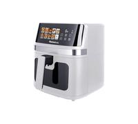 Melchioni Family | GAIA PLUS Freidora de aire 8L XXL con doble resistencia Air Fryer sin aceite, 10 programas, pantalla LED, temporizador 60 min, temperatura 80 °-200 °C, 2200 W