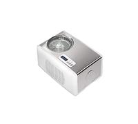 Melchioni Family | Heladera Totalmente Automática FROSTY, Helado Listo en 60 Minutos, Autoenfriamiento 150W, Capacidad 1,5 L, Helado, Yogur y Sorbetes, Temporizador Digital, Cesta Extraíble, Blanco