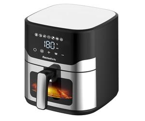 Melchioni Family Matilde Airfryer 8 l 2200 W de potencia, cesta extraíble con asa, trampa de grasa, temporizador 60 minutos, luz de cocción con -80% de grasa
