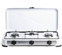 Melchioni Family Minerva 3 | Cocina de Gas 3 Fuegos - Estructura de Acero Esmaltado, Parrillas y Quemadores Extraíbles, Regulación de Llama, Potencia 2.9 kW