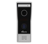 Melchioni Family - Unidad Externa Adicional Wirebell-Station para Kit de intercomunicador Wirebell - Hom-io, Intercomunicador WiFi de Exterior con Carcasa metálica - IP65 - Botón Iluminado - Full HD