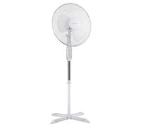 Melchioni Family | Ventilador de Pie con 3 Velocidades, Ventilador de 3 Aspas de 40 cm de Diámetro, con Función de Oscilación, Color Blanco