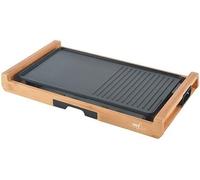 Melchioni Grill Parrilla Eléctrica, Bambú, Negro, Talla Única