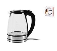 Melchioni Hervidor Eléctrico Sin Cable 1,7 L, Plástico, Blanco