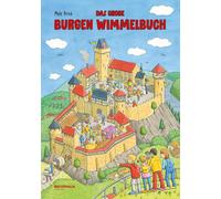 Mele Brink Das große Burgen Wimmelbuch - Entdecke das Leben im Mit (Tapa blanda)