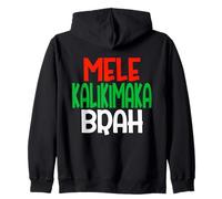 Mele Kalikimaka Brah - Divertida Navidad Hawaiana en la Isla Sudadera con Capucha
