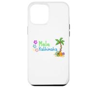 Mele Kalikimaka Christmas Hawaiian Palm Tree Xmas Gifts Carcasa para iPhone 12 Pro MAX