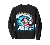 Mele Kalikimaka - Papá Noel Hawaiano navideño Sudadera