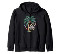 Mele Kalikimaka Tropical Christmas Hawaiian Palm Tree Xmas Sudadera con Capucha