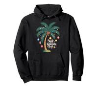 Mele Kalikimaka Tropical Christmas Hawaiian Palm Tree Xmas Sudadera con Capucha