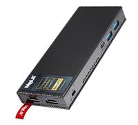 MeLE Mini PC Stick PCG02 Pro N5100 8 GB RAM 128 GB de almacenamiento, micro computadora de escritorio dual HDMI Gigabit Ethernet en la oficina de negocios industrial IoT Media Home