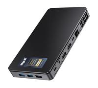 MeLE Overclock X2 Mini PC, N150 16GB 512GB, Dual HDMI, USBC, Triple 4K | N150 hasta 3.6GHz, 16GB RAM, 512GB SSD with Windows 11 Pro, doble HDMI 4K, USB-C, ethernet gigabit, Wi-Fi 5, soporte VESA