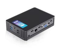 MeLE QuieterHD3 Mini PC Celeron N5105 16GB 512GB Windows 11 Pro Microordenador, Pequeño Ordenador de Sobremesa sin Ventilador Pantalla Triple para IoT Industrial y Señalización Digital Empresarial