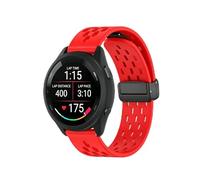 MELEJIA 22MM Correa de Silicona Compatible con Garmin Forerunner 570 47mm/Forerunner 970/Venu 4 45mm/Venu 3/Venu 2, 22MM Silicona Pulseras de Repuesto, Ajustable Cierre Magnético Correa