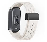 MELEJIA Correa de Silicona Compatible con Xiaomi Smart Band 10/Mi Band 9/8, Ajustable Silicona Pulseras de Repuesto, Cierre Magnético, para Mi Band 9/8 Repuesto Correa