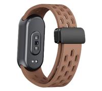 MELEJIA Correa de Silicona Compatible con Xiaomi Smart Band 10/Mi Band 9/8, Ajustable Silicona Pulseras de Repuesto, Cierre Magnético, para Mi Band 9/8 Repuesto Correa