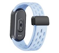 MELEJIA Correa de Silicona Compatible con Xiaomi Smart Band 10/Mi Band 9/8, Ajustable Silicona Pulseras de Repuesto, Cierre Magnético, para Mi Band 9/8 Repuesto Correa