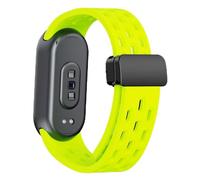MELEJIA Correa de Silicona Compatible con Xiaomi Smart Band 10/Mi Band 9/8, Ajustable Silicona Pulseras de Repuesto, Cierre Magnético, para Mi Band 9/8 Repuesto Correa