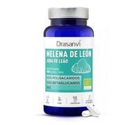Melena de León 90 Cápsulas BIO | Lion's Mane | Para la Memoria | Drasanvi | Para la memoria, concentración y foco | Extracto BIO 40% polisacáridos | 30% betaglucanos | 90 Cápsulas Vegetales