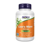 Melena de león NOW, 500 mg (60 cápsulas)