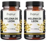 Melena de León Pura 2100 mg NOOTRÓPICO Ultraconcentrado 31:1 | Natural para la Memoria, la Concentración y el Bienestar Integral | 100% Cuerpos Fructíferos | Vegano y sin Aditivos (Paquete de 2)