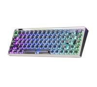 MelGeek MADE68 Pro+ - Teclado con cable, interruptor magnético de efecto Hall, disparador rápido compacto 65%, intercambio en caliente, toque RGB y accionamiento ajustable, HIVE personalizado en línea