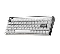 MelGeek MADE68 Teclado Ultra cableado, Interruptor magnético de Efecto salón para Juegos, 65% gatillo rápido Compacto, Intercambiable en Caliente, Llave RGB a presión y accionamiento Ajustable, HIVE