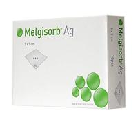 MELGISORB AG MEDICAZIONE CON CARBOSSILMETILCELLULOSA E IONI D'ARGENTO 10 X 10 CM 10 PEZZI