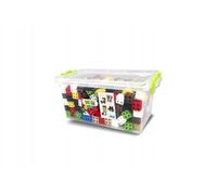 Meli Cube EDU 300 Set - 300 cubos de construcción creativos para niños a partir de 3 años, promueve la creatividad, el pensamiento lógico y las habilidades motoras finas, básico compatible, colores