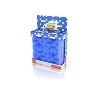 Meli Maxi Placa Base Azul | 6 Placas Grandes de Bloques de construcción | 14 x 14 cm | Ampliable y Compatible | Juguete de construcción Creativa para niños a Partir de 1 año