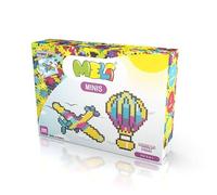 Meli Minis Fly - Lote de 500 bloques de construcción 2 en 1 - Avión y globo volador, para niños de 3 años o más, sin BPA, con instrucciones (idioma español no garantizado), bloques de construcción