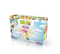 Meli Minis Unicornio 250 | 250 Mini Bloques de construcción para construcciones Creativas | Juguetes educativos para niños a Partir de 3 años | Juego de Ranuras para Promover la motricidad Fina y la