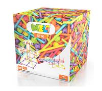 Meli Stik 300 piezas - Construcción Creativa con Conectores Flexibles