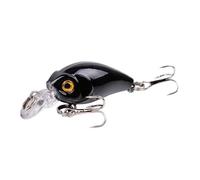Meliaen 1pc 45mm 3,5g señuelo de Pesca Crankbait Artificial Duro CrankBait Bass wobbler Japón Topwater Minnow Señuelos de Pesca(FSA23 F)