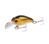 Meliaen 1pc 45mm 3,5g señuelo de Pesca Crankbait Artificial Duro CrankBait Bass wobbler Japón Topwater Minnow Señuelos de Pesca(FSA23 C)
