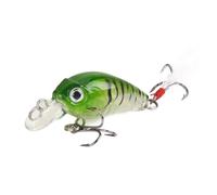 Meliaen 1pc 45mm 3,5g señuelo de Pesca Crankbait Artificial Duro CrankBait Bass wobbler Japón Topwater Minnow Señuelos de Pesca(FSA33 E)