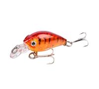 Meliaen 1pc 45mm 3,5g señuelo de Pesca Crankbait Artificial Duro CrankBait Bass wobbler Japón Topwater Minnow Señuelos de Pesca(FSA23 A)