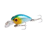 Meliaen 1pc 45mm 3,5g señuelo de Pesca Crankbait Artificial Duro CrankBait Bass wobbler Japón Topwater Minnow Señuelos de Pesca(FSA23 E)
