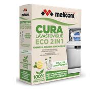 Meliconi 656162 - Limpiador de lavavajillas ECO 2 en 1 Interior y exterior